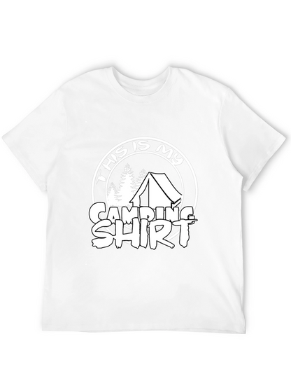 Camping T-Shirt - This is My Camping Shirt Design