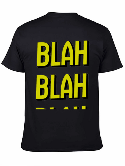 Blah Blah Graphic Tee - Funny Mens T-Shirt