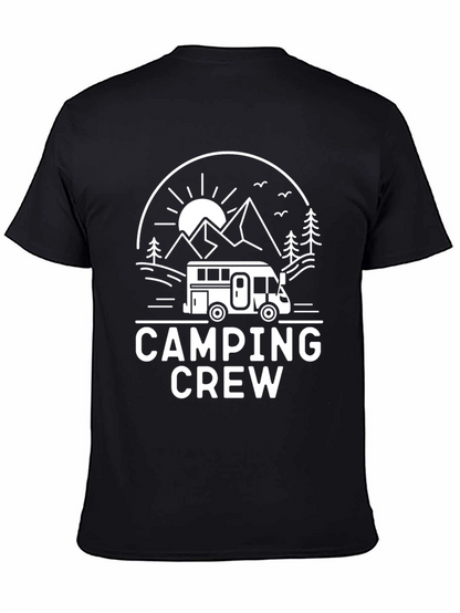 Camping Crew Black T-Shirt