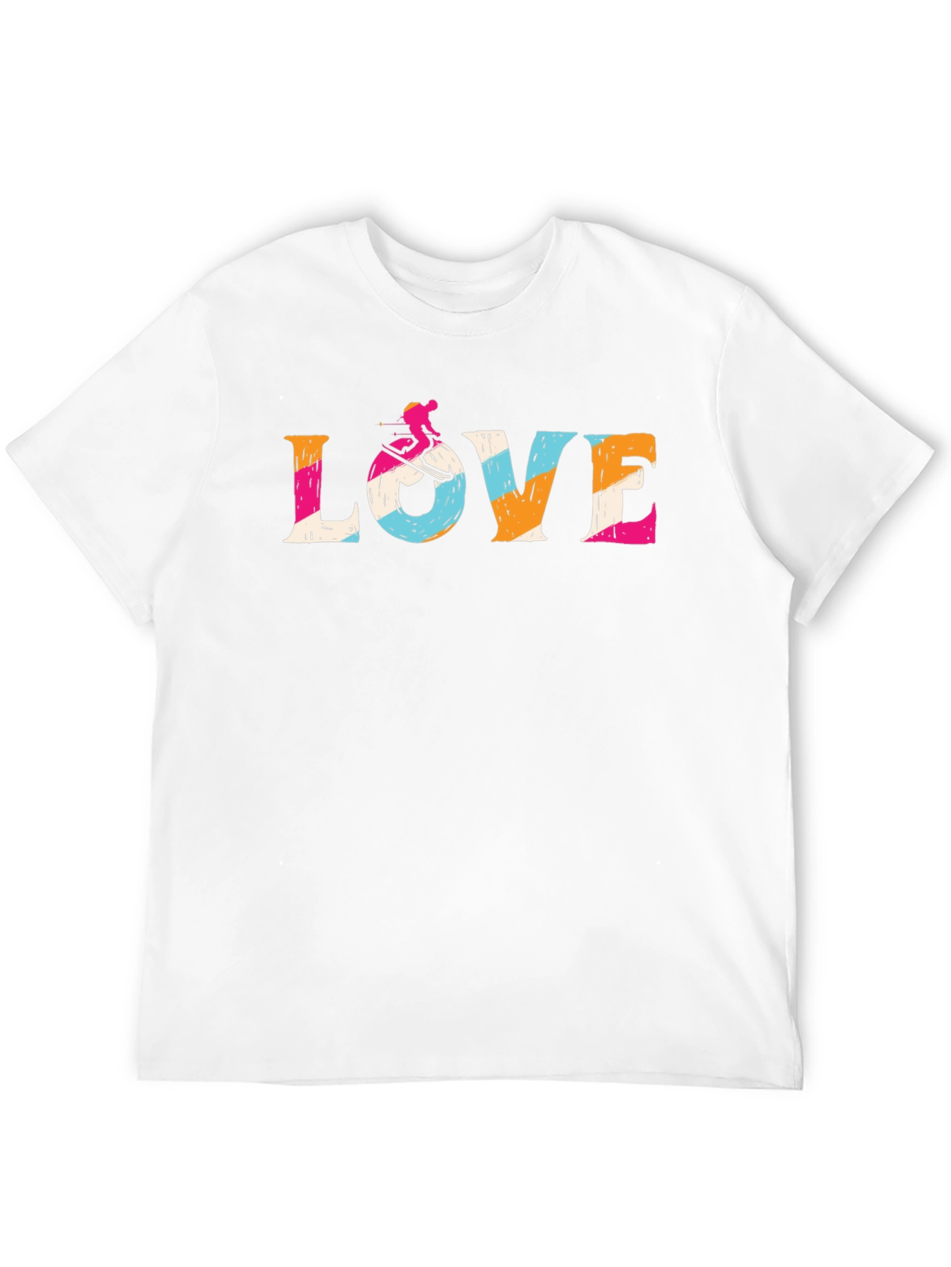 Skiing Love T-Shirt