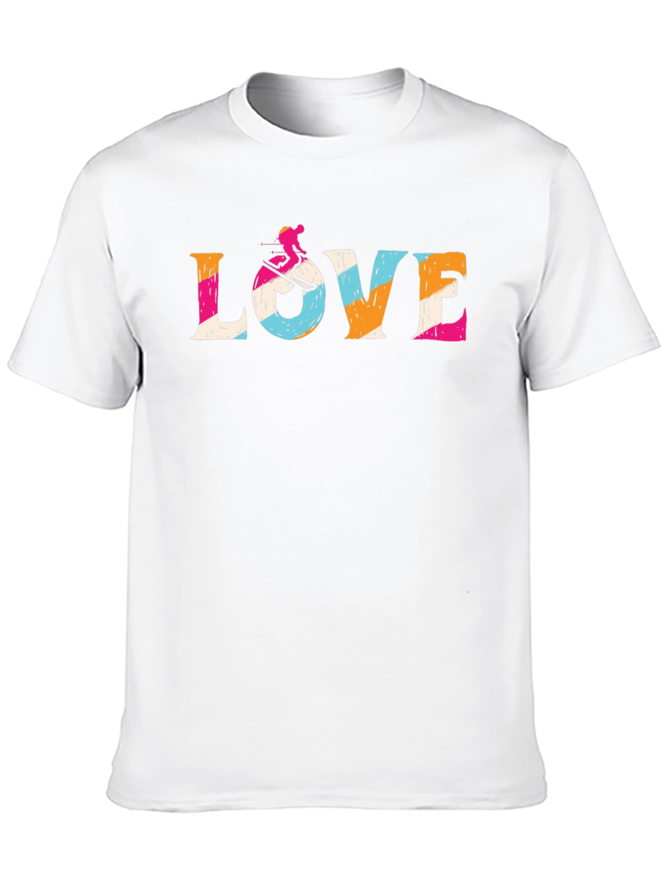Skiing Love T-Shirt