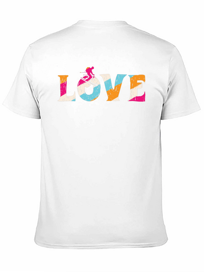 Skiing Love T-Shirt