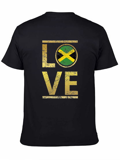 Jamaica Love T-Shirt - Distressed Graphic Tee