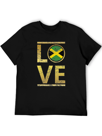 Jamaica Love T-Shirt - Distressed Graphic Tee