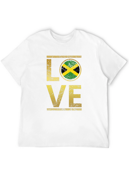 Jamaica Love T-Shirt - Distressed Graphic Tee