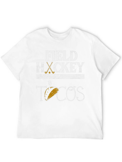 Field Hockey and Tacos Graphic Tee