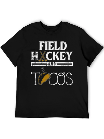 Field Hockey and Tacos Graphic Tee