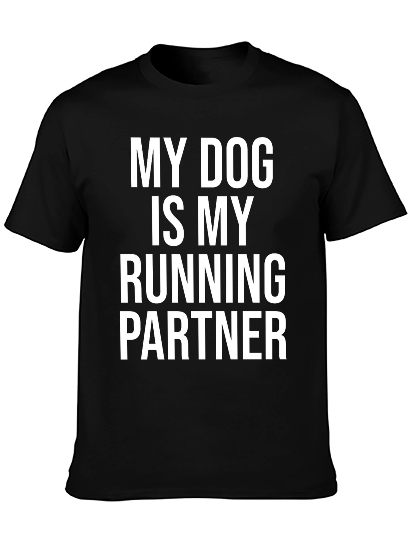 My Dog is My Running Partner Tee