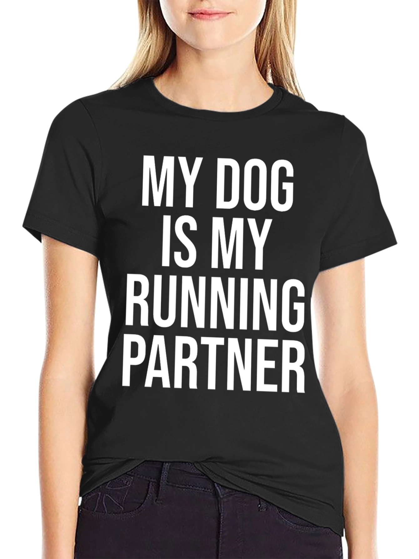 My Dog is My Running Partner Tee