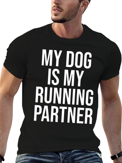My Dog is My Running Partner Tee