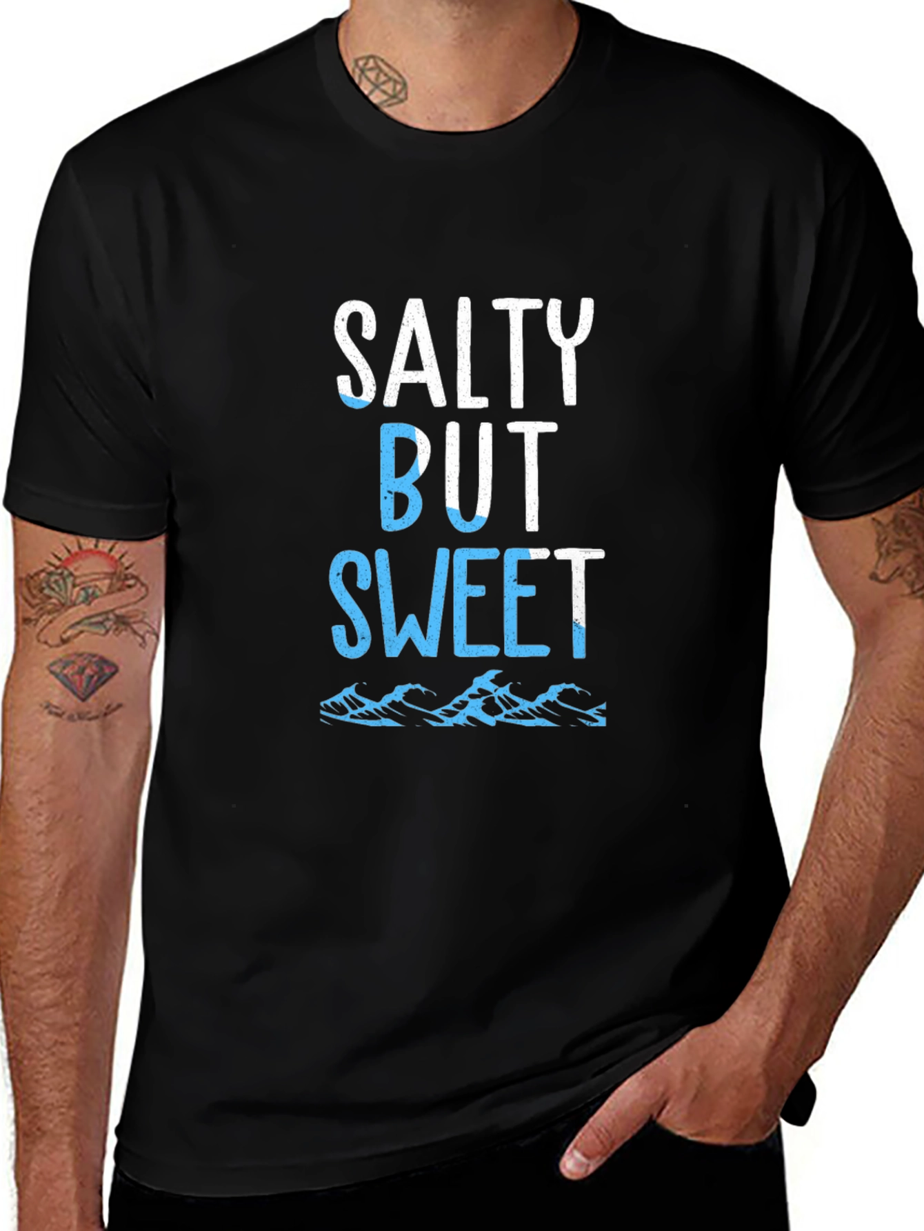 Salty But Sweet Graphic Tee - Coastal Vibes T-Shirt