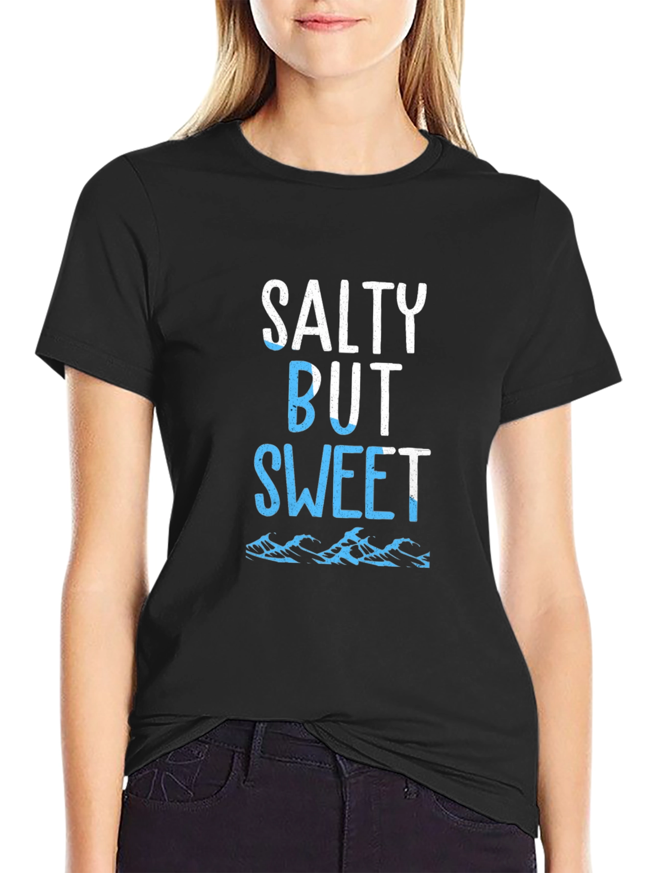 Salty But Sweet Graphic Tee - Coastal Vibes T-Shirt