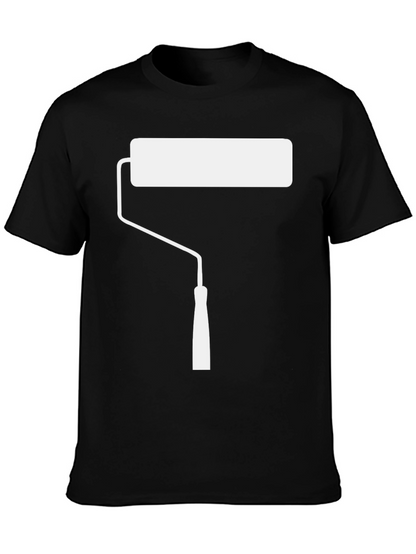 Paint Roller Graphic T-Shirt - Painters Tee
