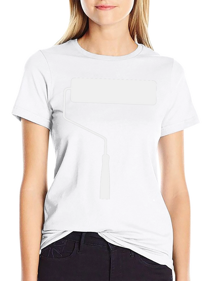 Paint Roller Graphic T-Shirt - Painters Tee