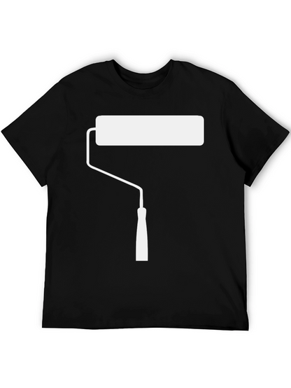Paint Roller Graphic T-Shirt - Painters Tee