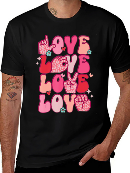 Love Sign Language Graphic Tee