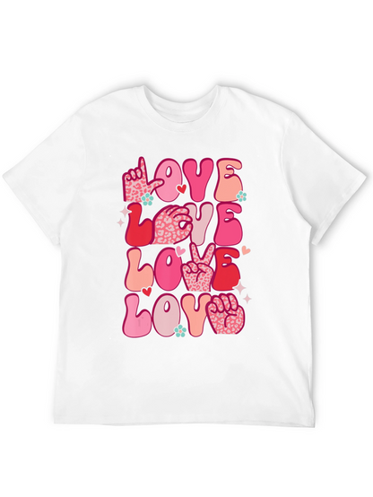 Love Sign Language Graphic Tee
