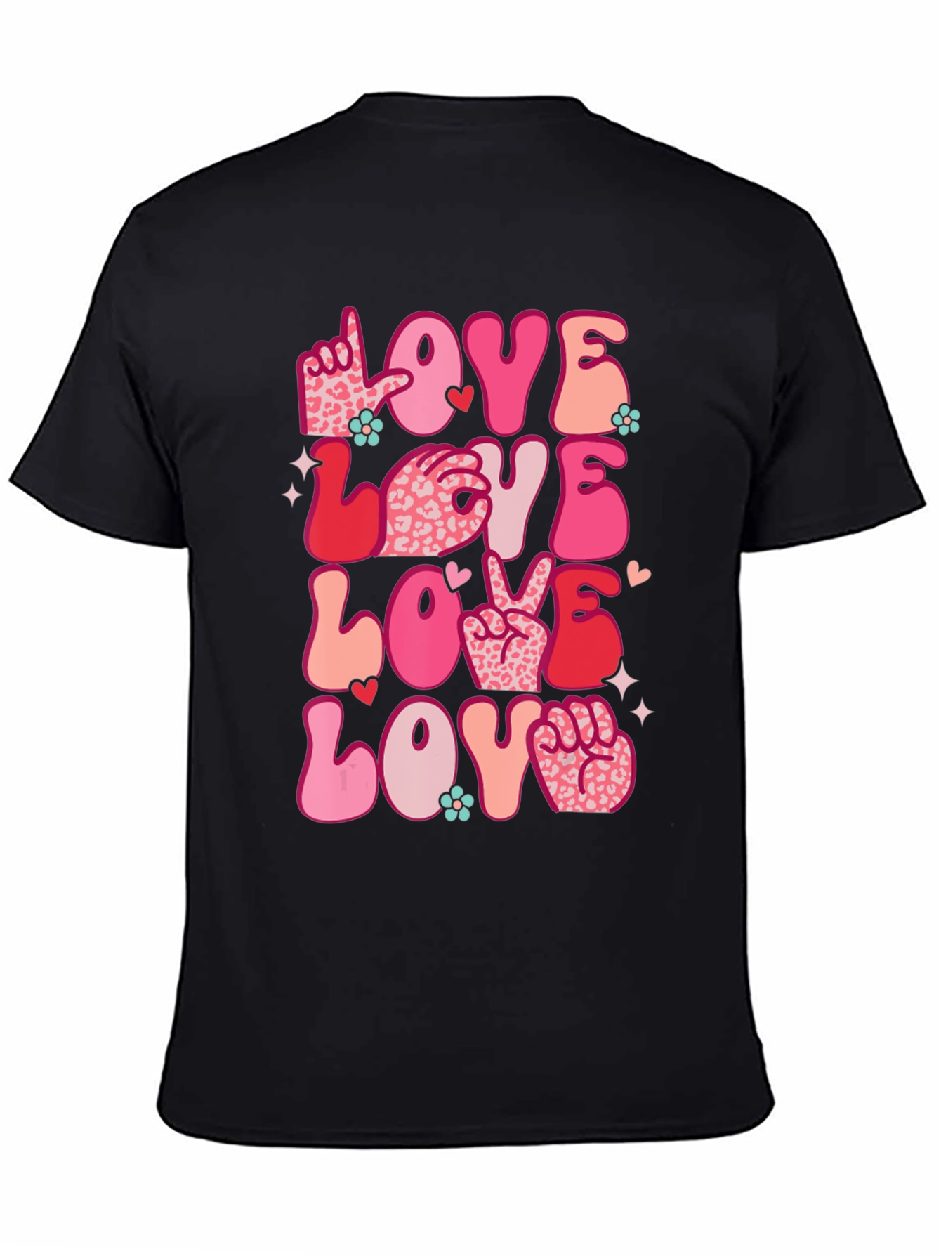 Love Sign Language Graphic Tee