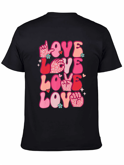 Love Sign Language Graphic Tee