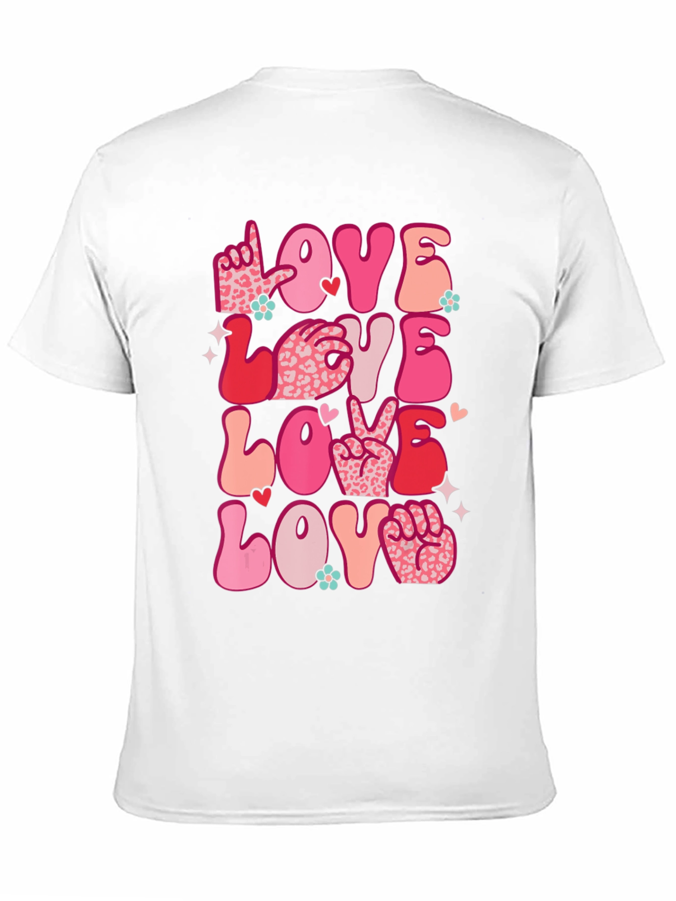 Love Sign Language Graphic Tee