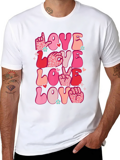 Love Sign Language Graphic Tee