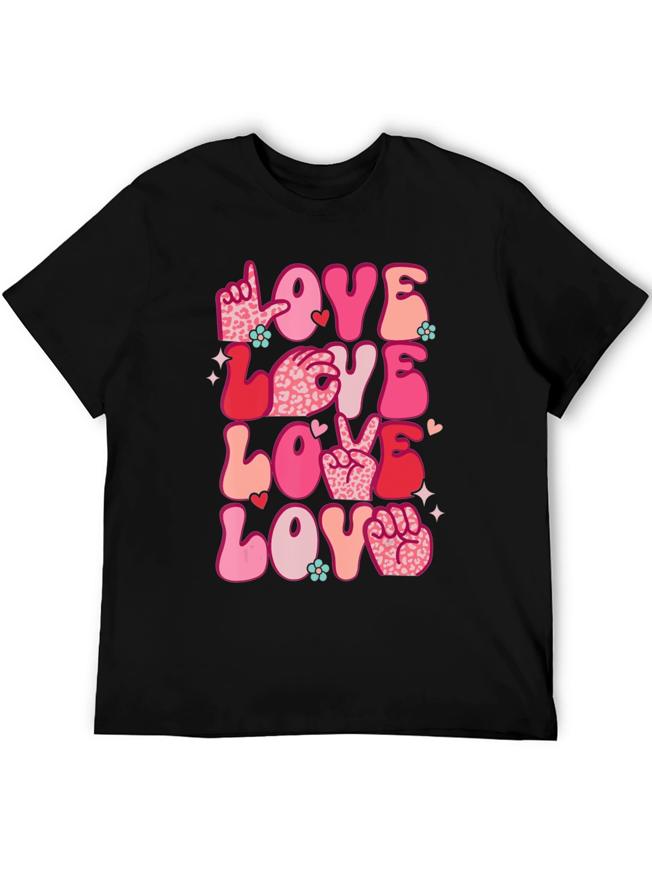 Love Sign Language Graphic Tee