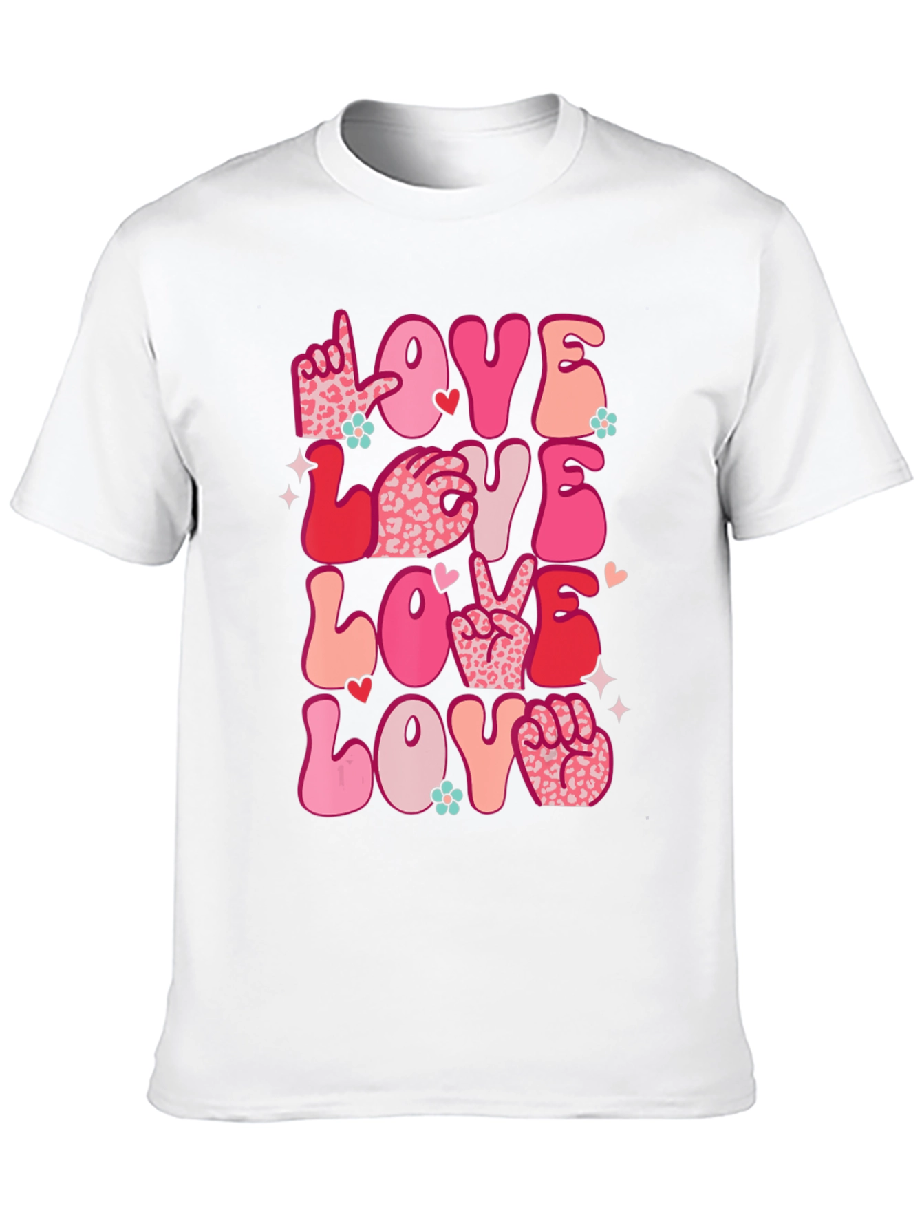 Love Sign Language Graphic Tee
