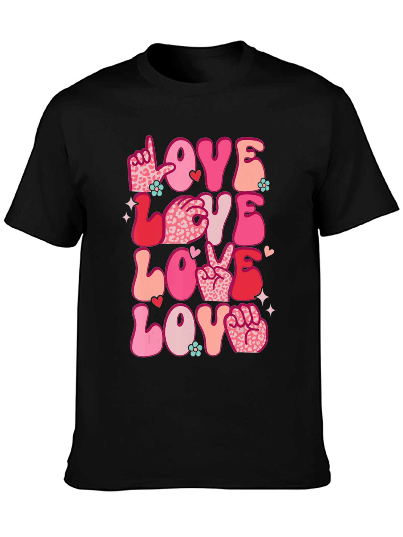 Love Sign Language Graphic Tee
