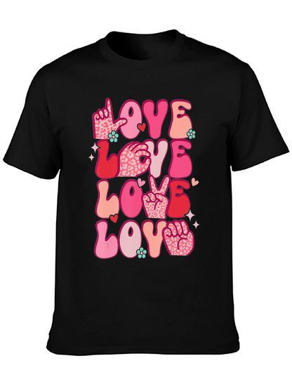 Love Sign Language Graphic Tee