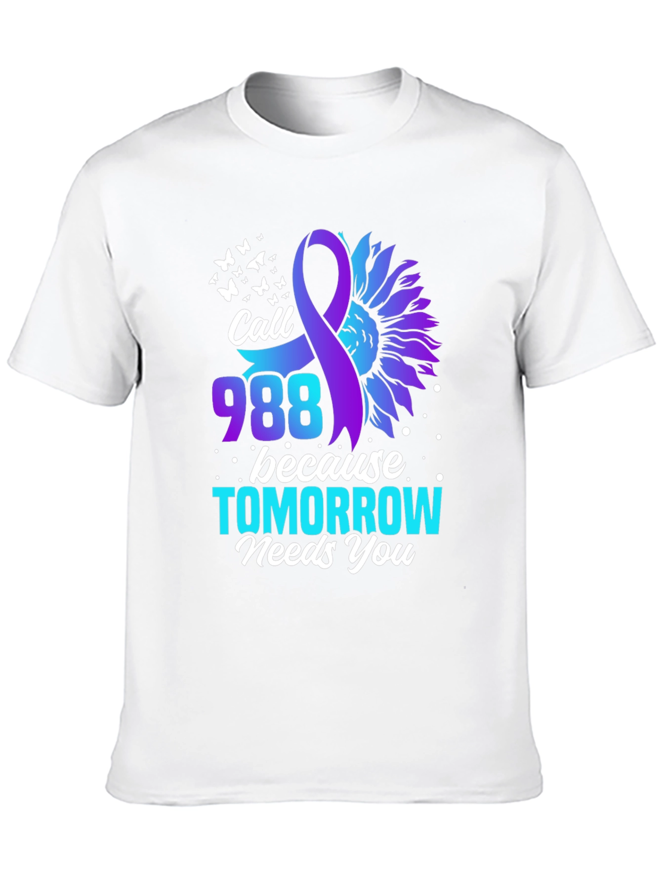 Call 988 T-Shirt - Suicide Prevention Awareness Tee