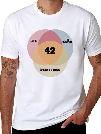42 Life The Universe & Everything T-Shirt