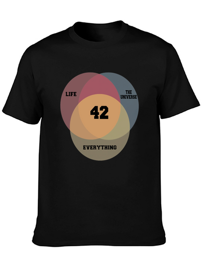 42 Life The Universe & Everything T-Shirt