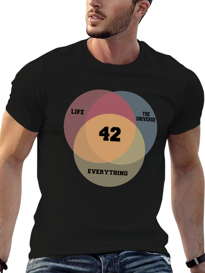 42 Life The Universe & Everything T-Shirt