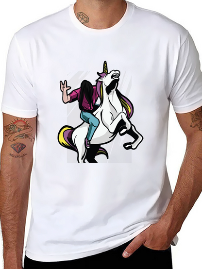 Rock On Unicorn Graphic Tee