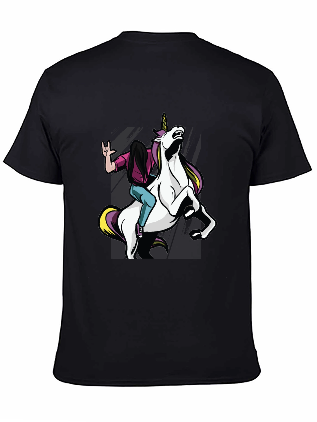 Rock On Unicorn Graphic Tee
