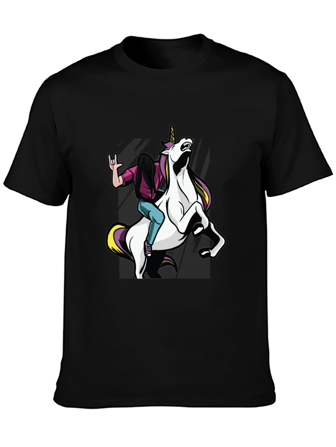 Rock On Unicorn Graphic Tee