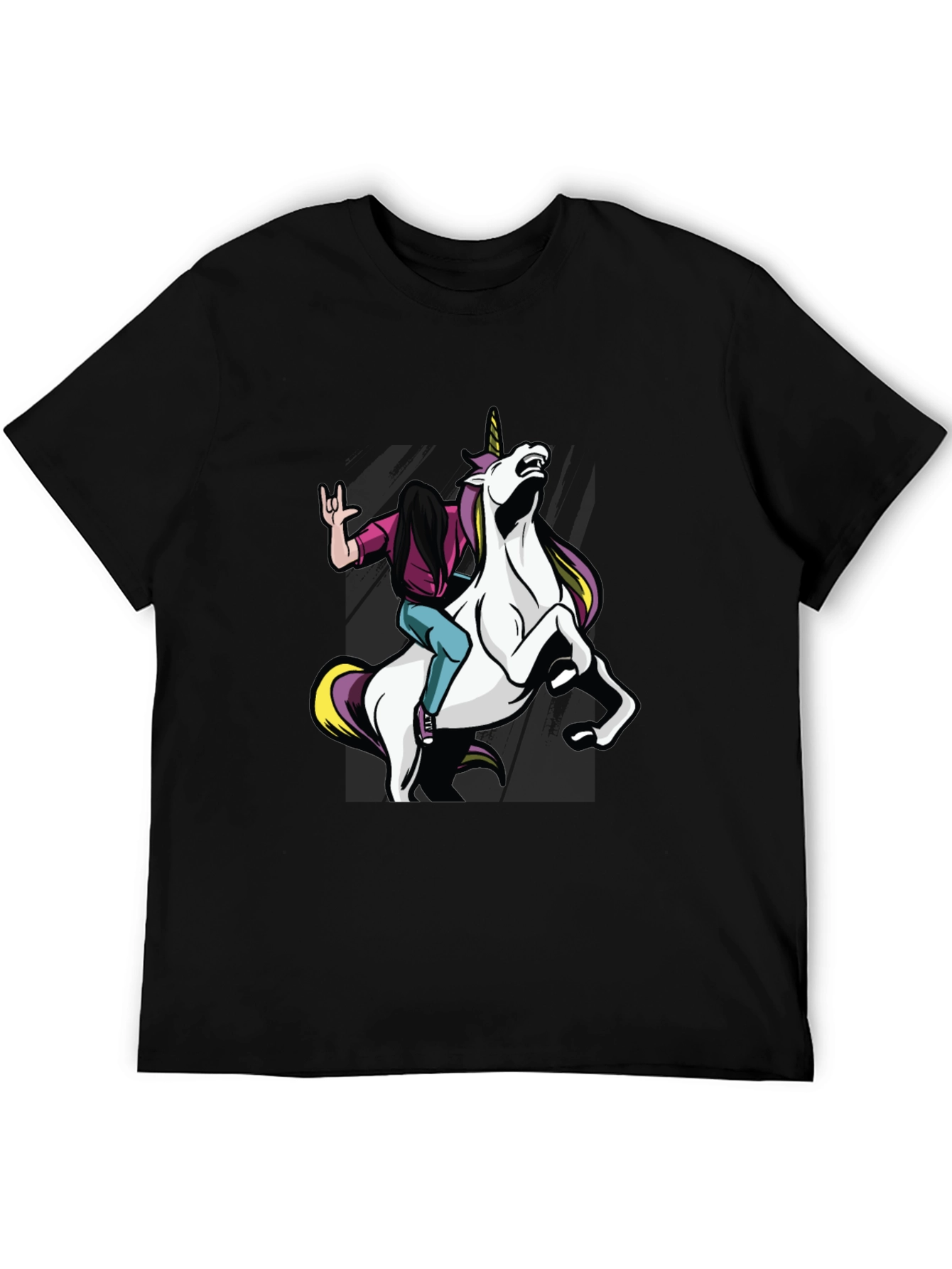 Rock On Unicorn Graphic Tee