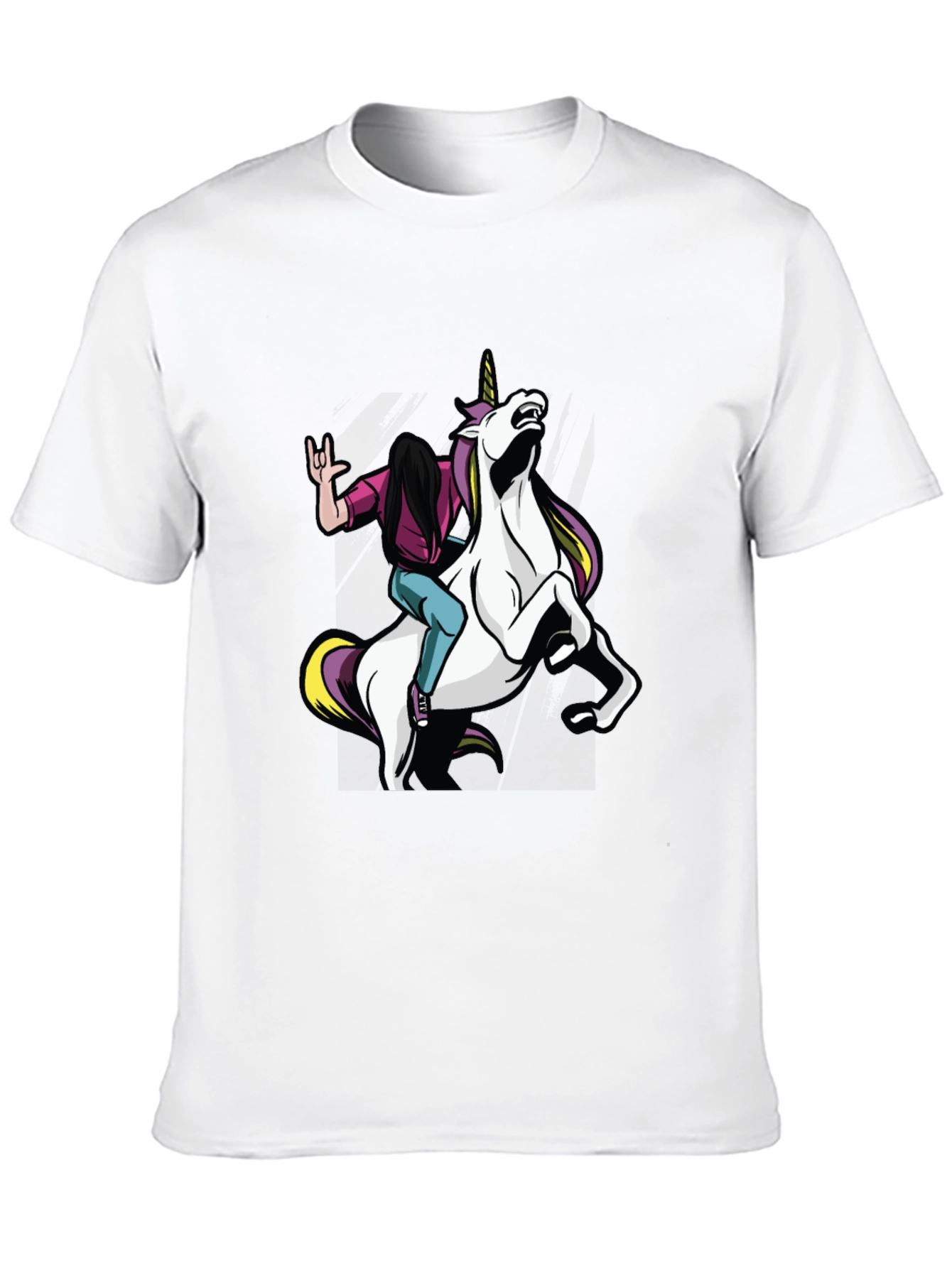 Rock On Unicorn Graphic Tee