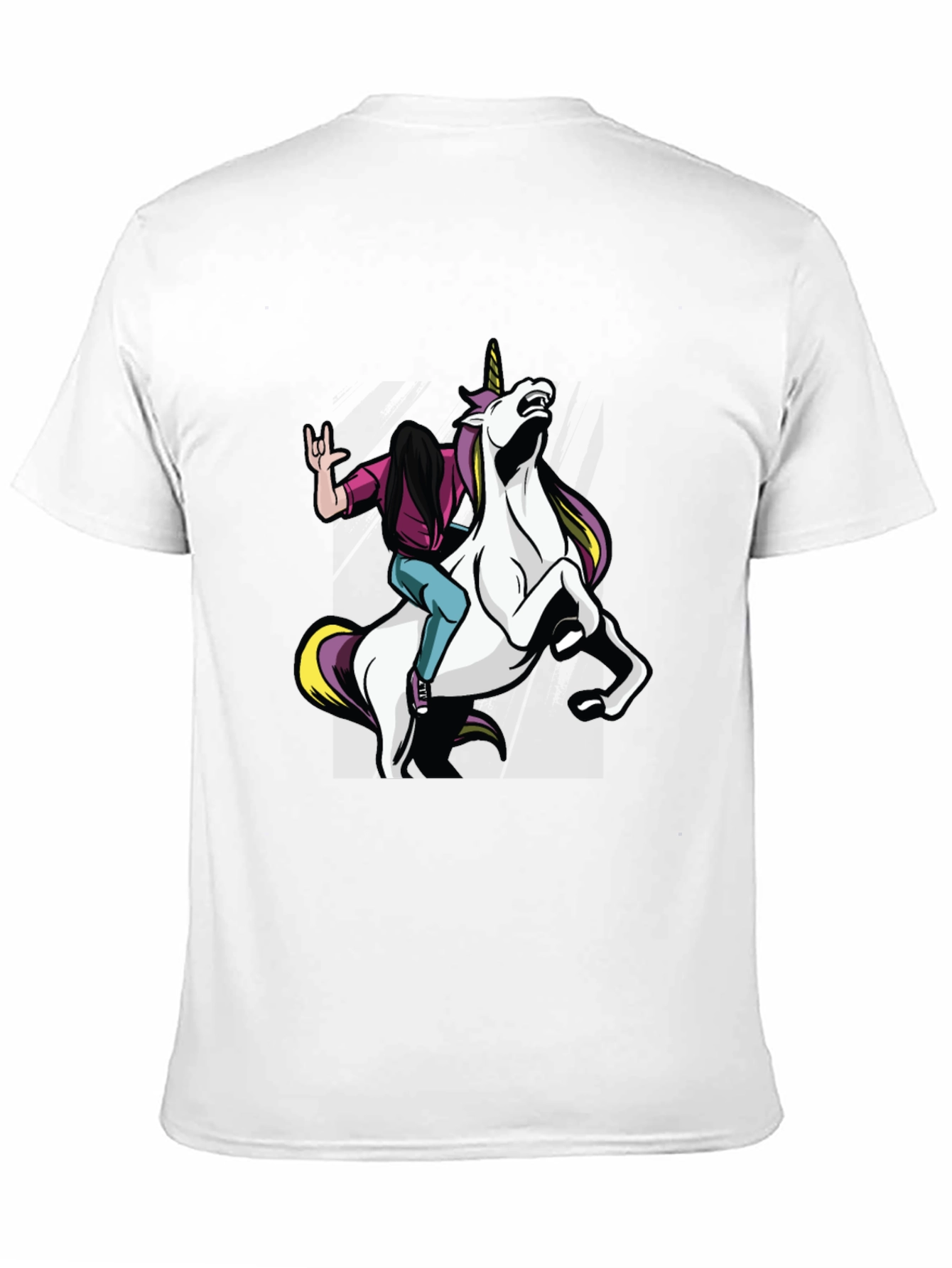 Rock On Unicorn Graphic Tee