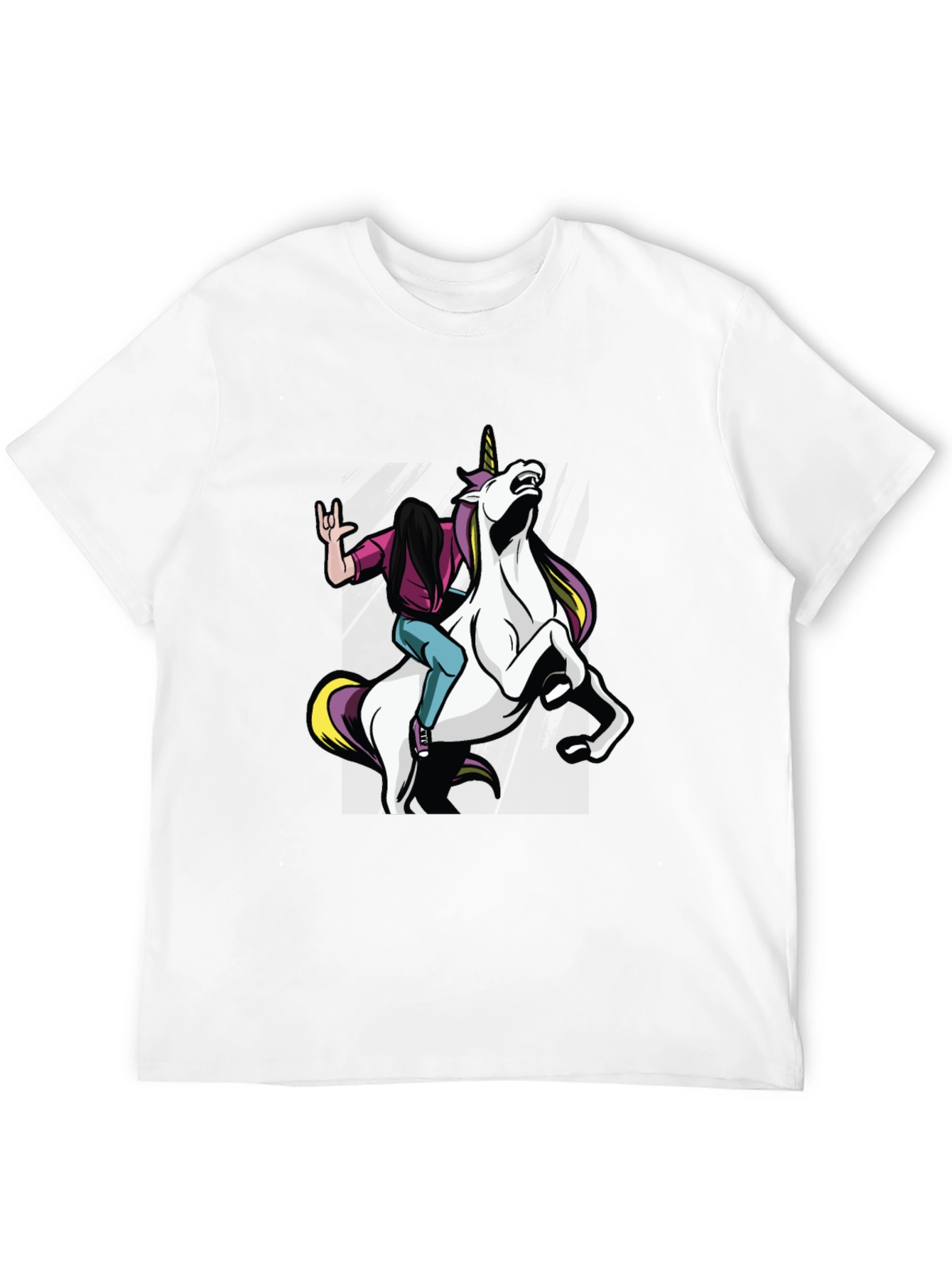 Rock On Unicorn Graphic Tee