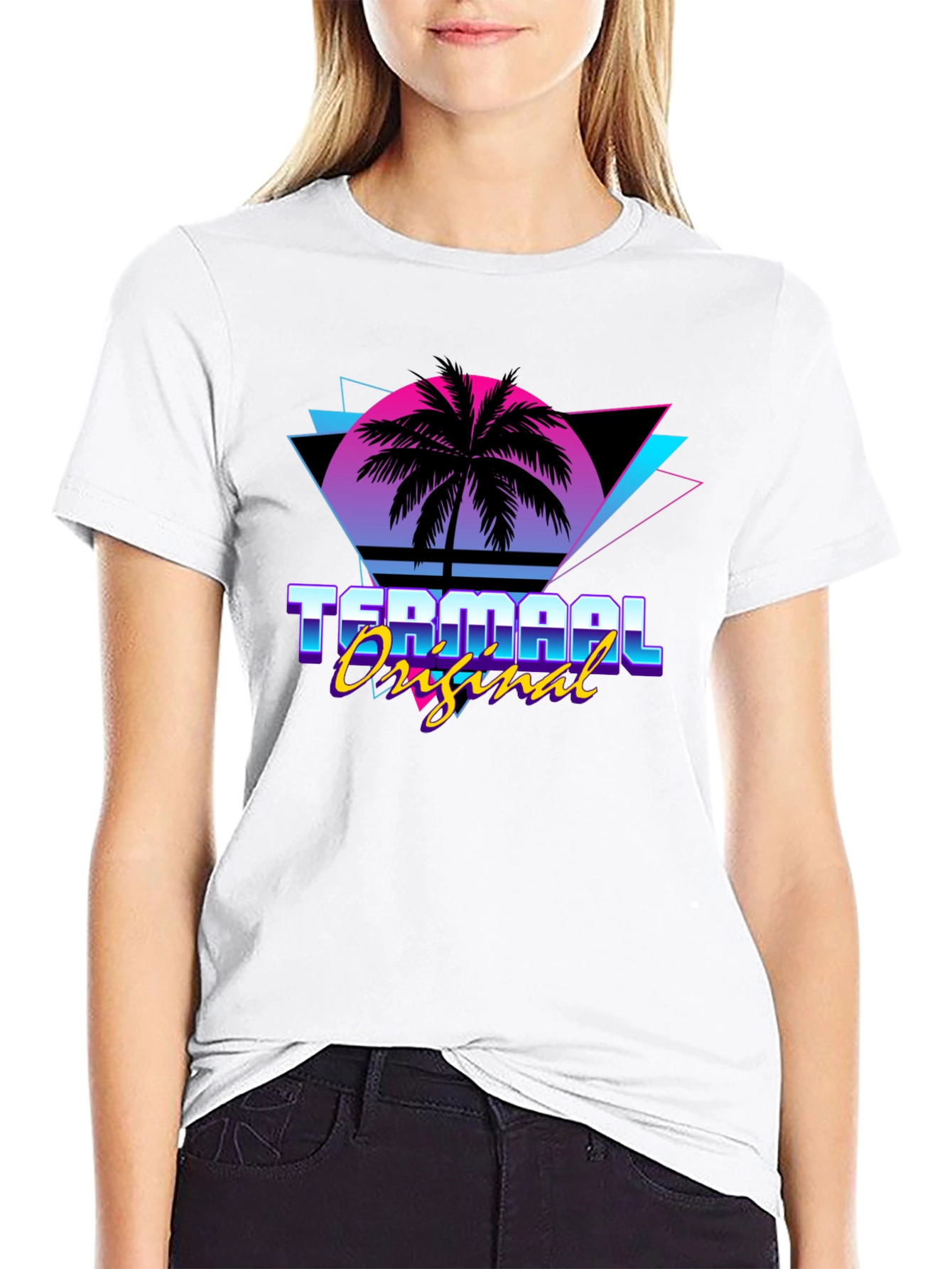 Retro Palm Tree T-Shirt