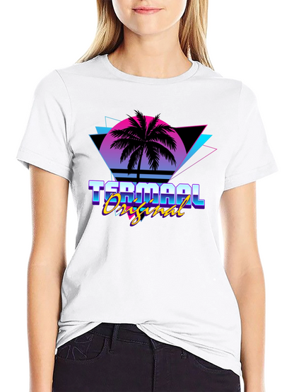 Retro Palm Tree T-Shirt