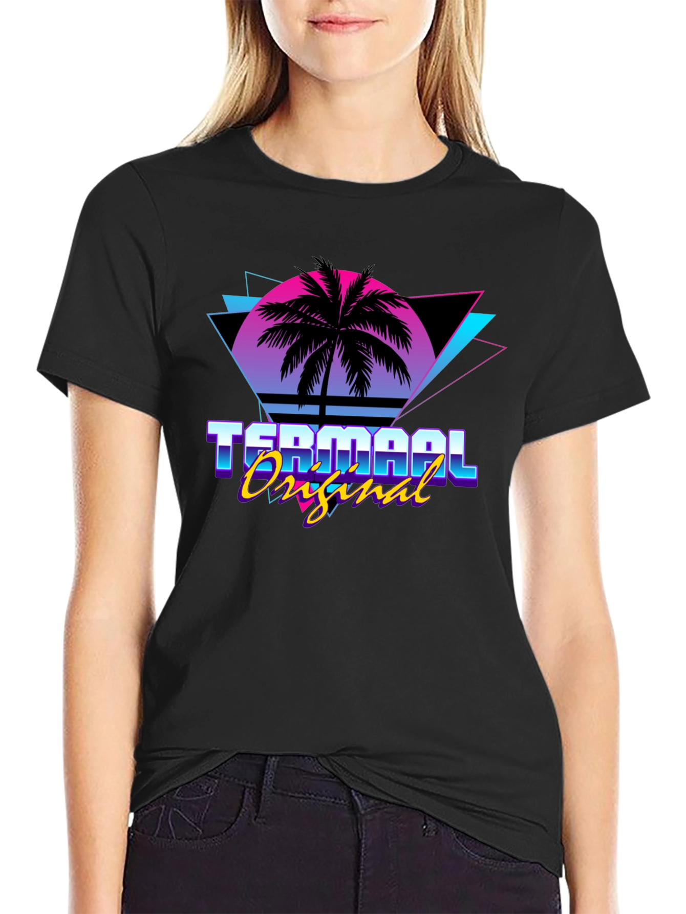 Retro Palm Tree T-Shirt
