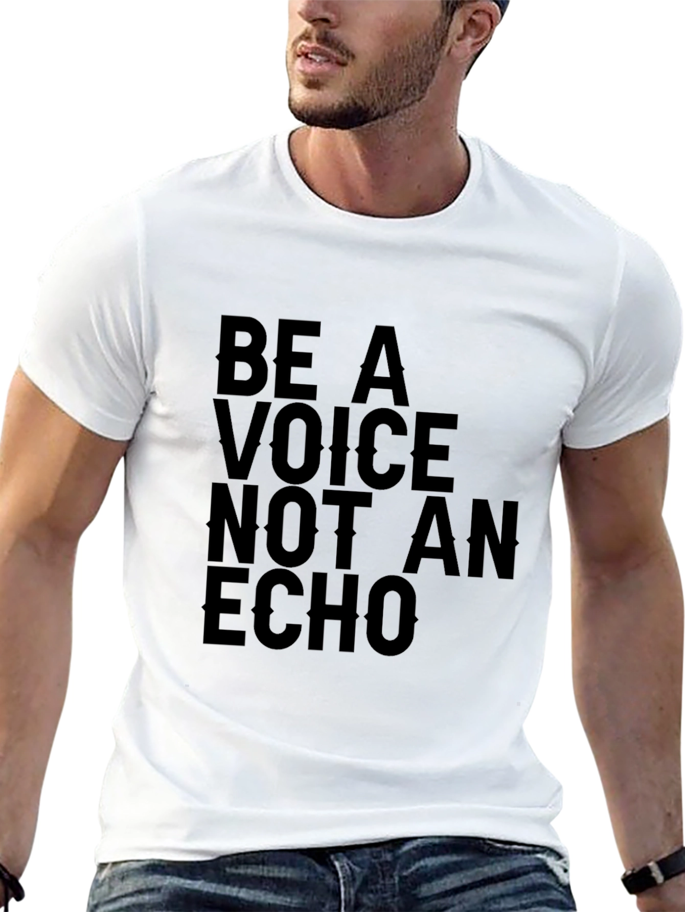 Be A Voice Tee - Motivational T-Shirt