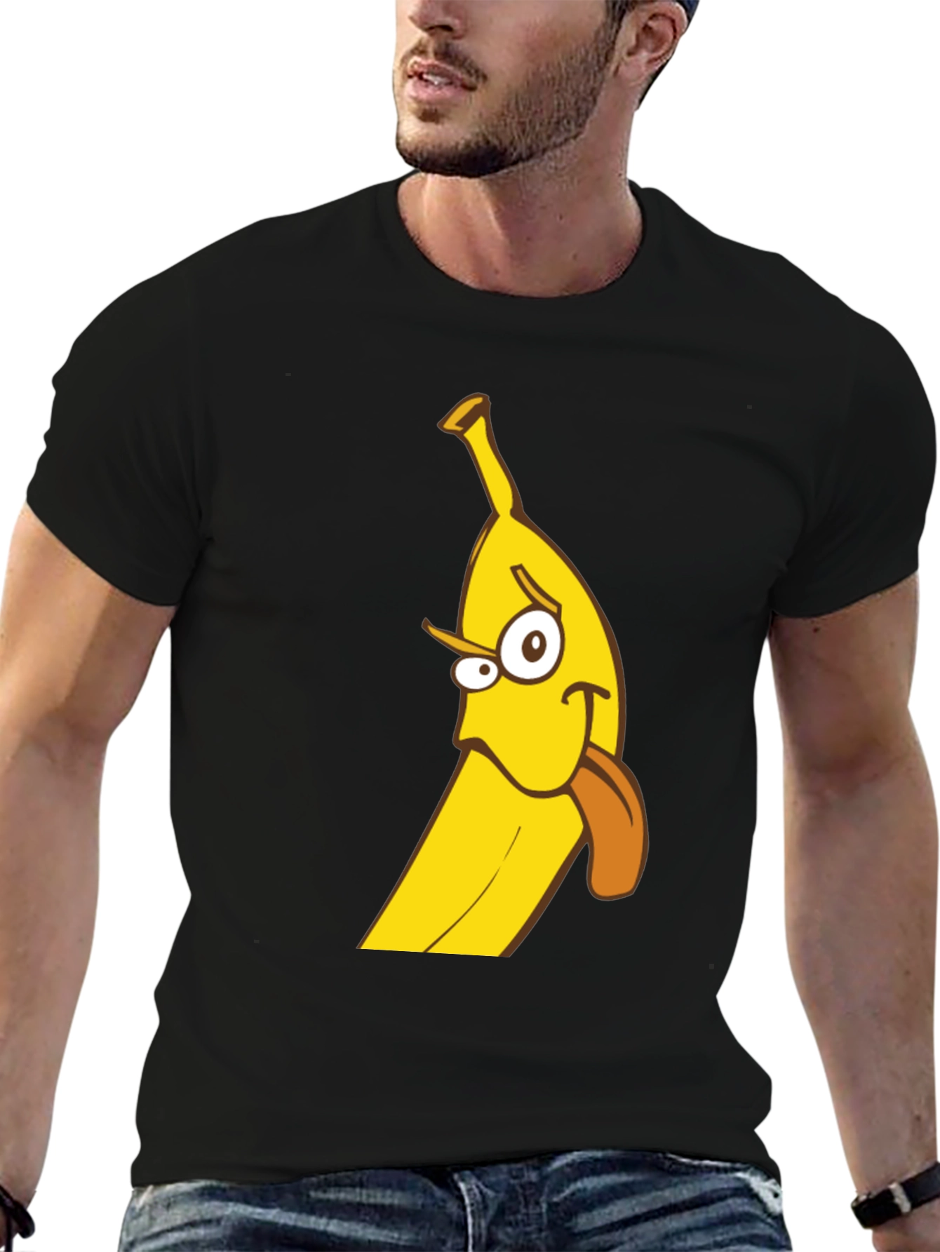 Funny Banana Graphic T-Shirt - Quirky Humor Tee