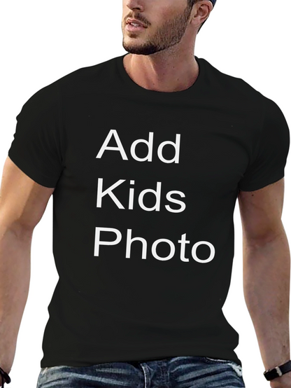 Customizable Photo T-Shirt - Add Your Kids Photo!