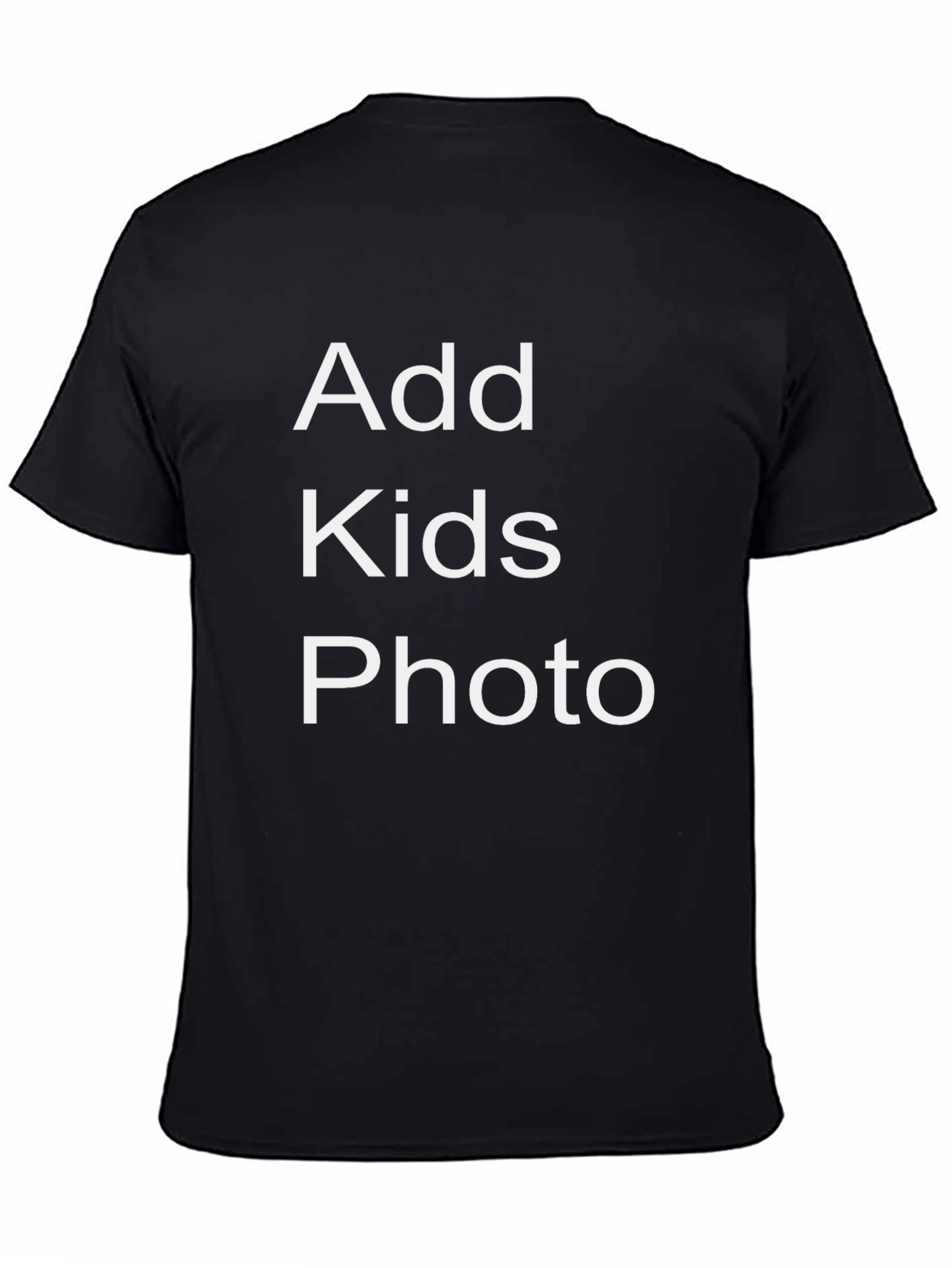 Customizable Photo T-Shirt - Add Your Kids Photo!