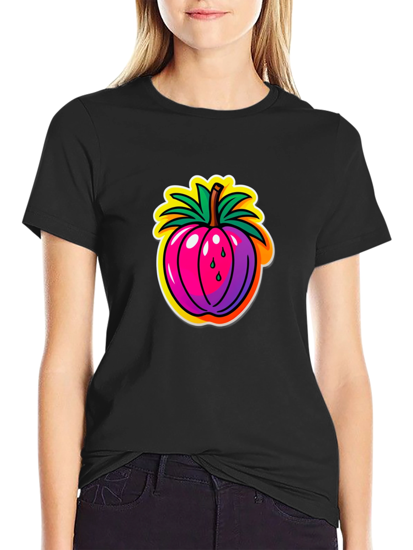 Funky Fruit Graphic T-Shirt