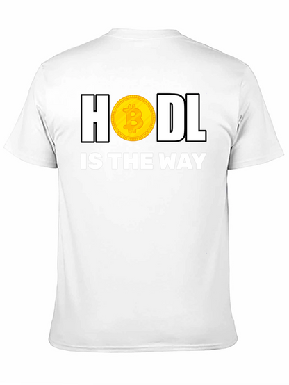 HODL Bitcoin Crypto Black T-Shirt