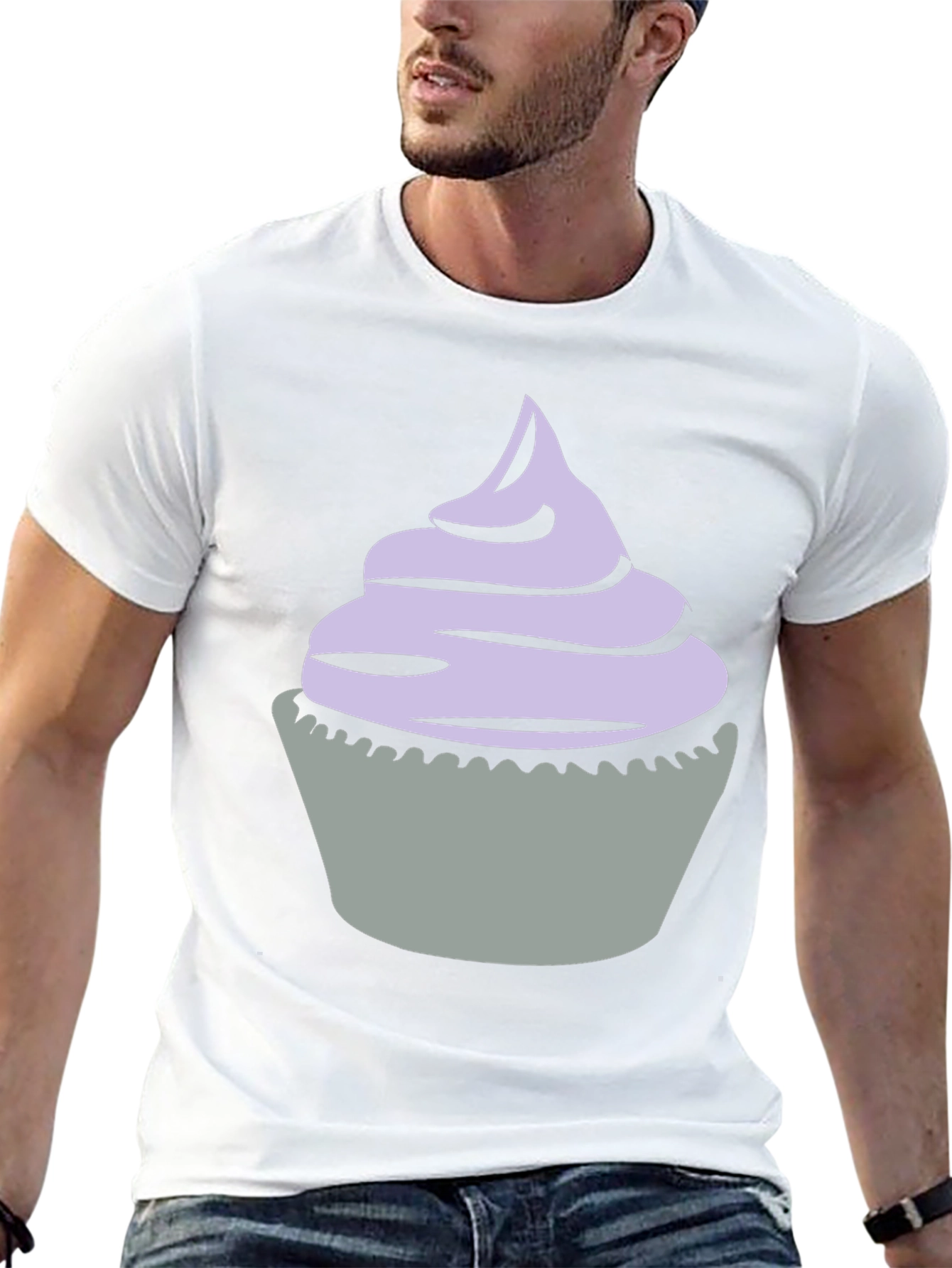 Cupcake Graphic Tee - Sweet Treat Design